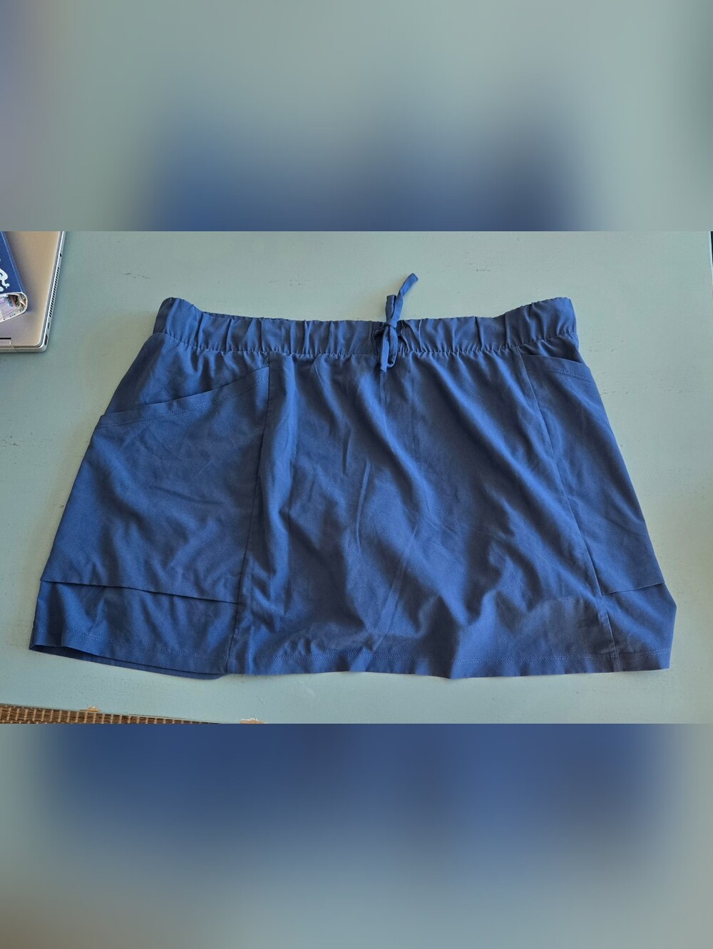 all in motion Women's Blue Athletic Drawstring Skorts XXL